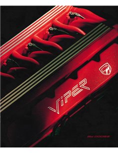 1992 DODGE VIPER PROSPEKT ENGLISCH (USA)