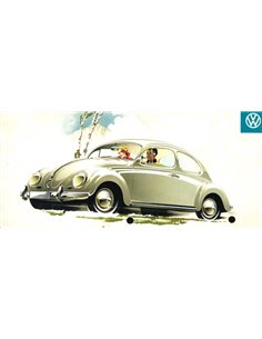 1960 VOLKSWAGEN KÄFER | KARMANN GHIA PROSPEKT DEUTSCH