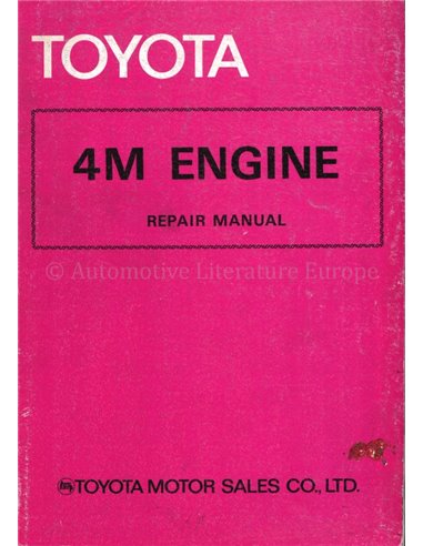 1977 TOYOTA ENGINE WORKSHOP MANUAL ENGLISH