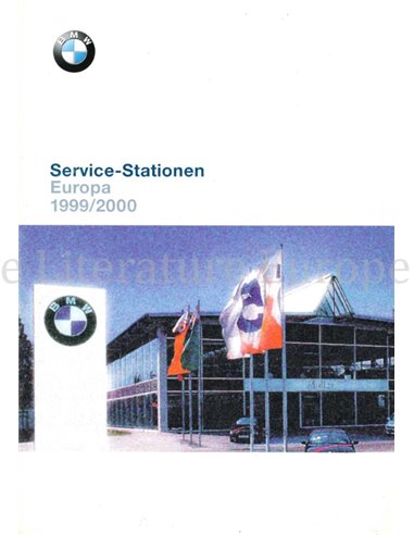 1998/2000 BMW SERVICE HÄNDLER VERZEICHNIS EUROPA HANDBUCH