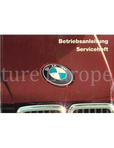 1985 BMW 3 SERIE INSTRUCTIEBOEKJE DUITS