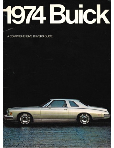 1974 BUICK RANGE BROCHURE ENGLISH (US)
