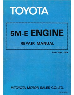 1979 TOYOTA ENGINE WORKSHOP MANUAL ENGLISH