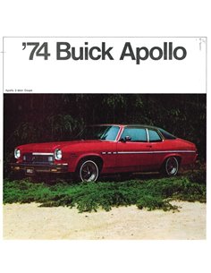1974 BUICK APOLLO BROCHURE ENGLISH (US)