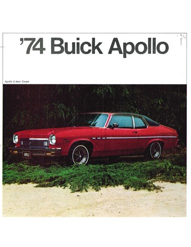 1974 BUICK APOLLO PROSPEKT ENGLISCH (USA)