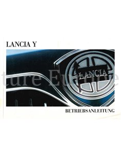 1999 LANCIA Y INSTRUCTIEBOEKJE DUITS