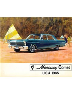 1965 MERCURY COMET BROCHURE DUITS