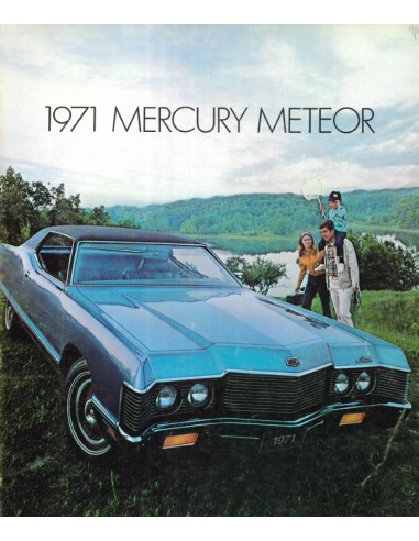 1971 MERCURY METEOR PROSPEKT ENGLISCH (USA)