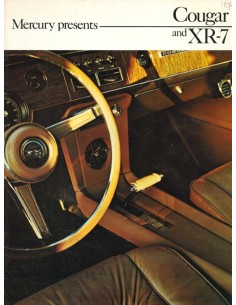 1967 MERCURY COUGAR & XR-7 PROSPEKT ENGLISCH (USA)
