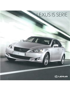 2009 LEXUS IS PROSPEKT NIEDERLÄNDISCH