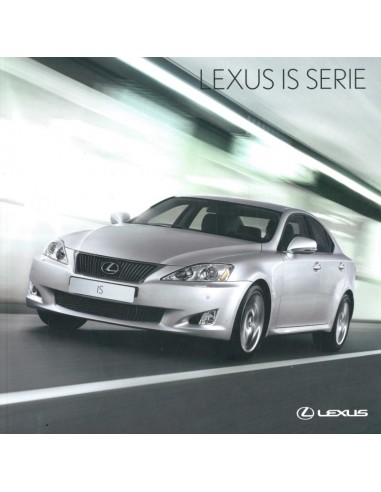 2009 LEXUS IS BROCHURE NEDERLANDS