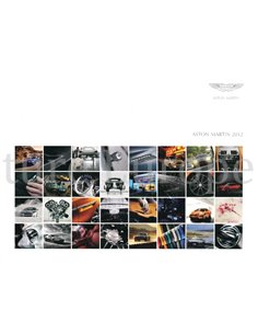 2012 ASTON MARTIN PROGRAMM PROSPEKT ENGLISCH