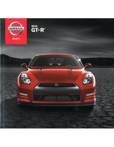 2014 NISSAN GT-R BROCHURE ENGELS USA