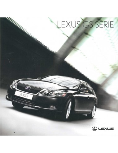 2008 LEXUS GS PROSPEKT NIEDERLÄNDISCH