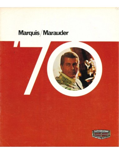 1970 MERCURY MARQUIS | MARAUDER BROCHURE ENGLISH 