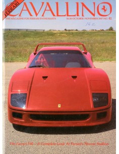 1987 FERRARI CAVALLINO MAGAZINE USA 41
