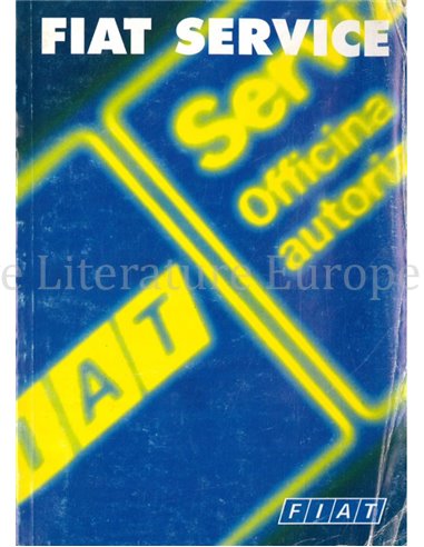 1997 FIAT SERVICE STATIONS EUROPA HANDBOEK MULTI