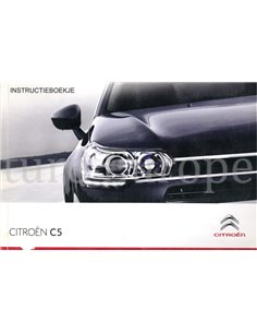 2011 CITROEN C5 OWNERS MANUAL DUTCH