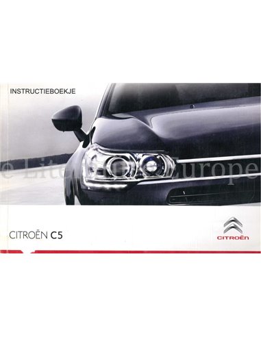 2011 CITROEN C5 INSTRUCTIEBOEKJE NEDERLANDS