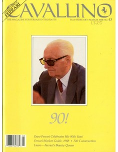 1988 FERRARI CAVALLINO MAGAZINE USA 43