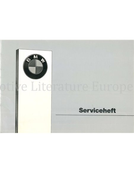 1986 BMW 318i SERVICE HANDBUCH NIEDERLÄNDISCH