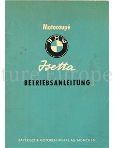 1956 BMW ISETTA BETRIEBSANLEITUNG DEUTSCH