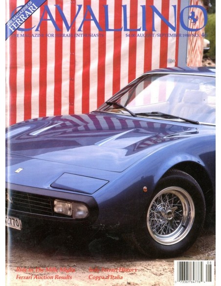 1988 FERRARI CAVALLINO MAGAZINE USA 46