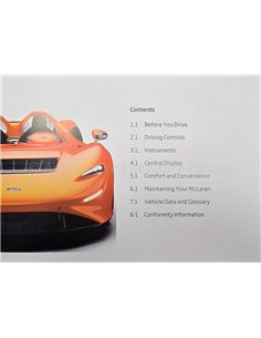 2011 MCLAREN MP4-12C HARDCOVER BETRIEBANLEITUNG DEUTSCH 2