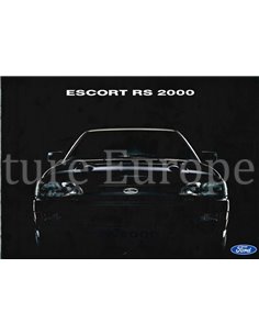 1992 FORD ESCORT RS 2000 BROCHURE DUITS