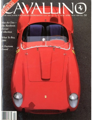 1989 FERRARI CAVALLINO MAGAZINE USA 50