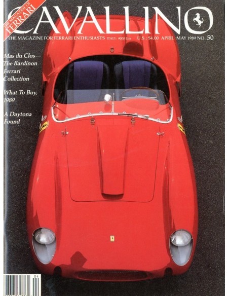 1989 FERRARI CAVALLINO MAGAZINE USA 50