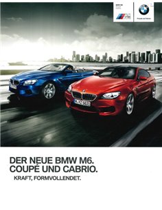 2012 BMW M6 PROSPEKT DEUTSCH