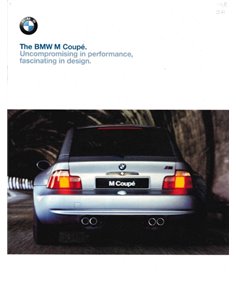 1998 BMW M COUPE PROSPEKT ENGLISCH