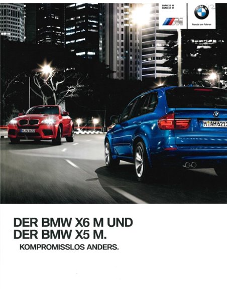 2012 BMW X5 M | X6 M PROSPEKT DEUTSCH