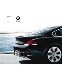 2003 BMW 6 SERIES COUPE BROCHURE DUTCH
