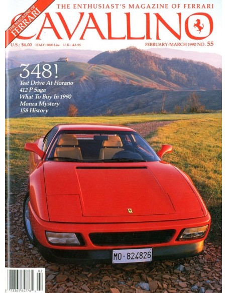 1990 FERRARI CAVALLINO MAGAZINE USA 55