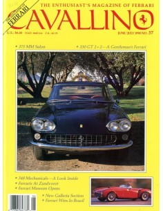 1990 FERRARI CAVALLINO MAGAZINE USA 57