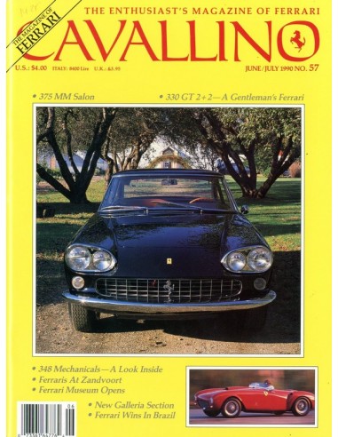 1990 FERRARI CAVALLINO MAGAZINE USA 57