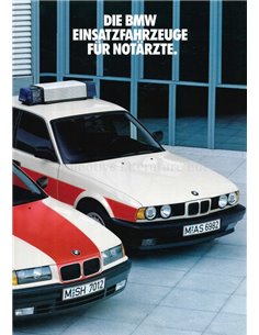 1991 BMW 3ER | 5ER EINSATZFAHRZEUGE PROSPEKT DEUTSCH