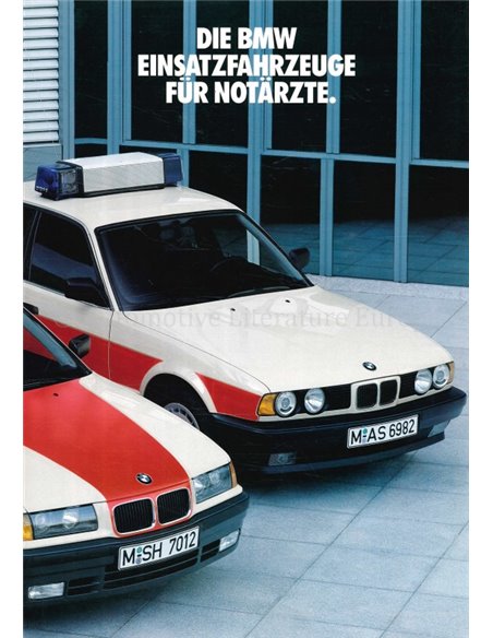 1991 BMW 3 SERIE | 5 SERIE HULPVOERTUIGEN BROCHURE DUITS