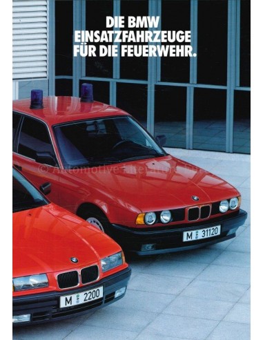 1991 BMW 3 SERIE | 5 SERIE HULPVOERTUIGEN BROCHURE DUITS