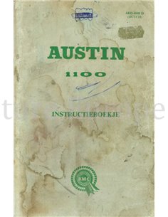 1965 AUSTIN 1100 BEDIENUNGSANLEITUNG NIEDERLÄNDISCH