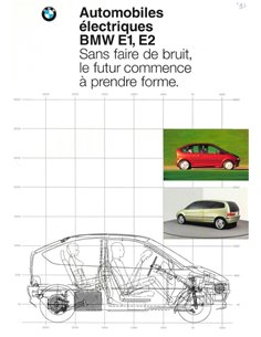 1992 BMW E1 | E2 BROCHURE FRANS