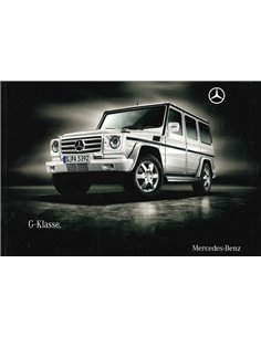 2009 MERCEDES BENZ G KLASSE BROCHURE DUITS