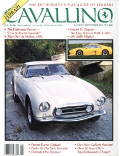 1991 FERRARI CAVALLINO MAGAZINE USA 64