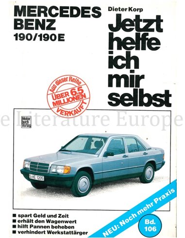 1982 - 1988 MERCEDES-BENZ 190 | 190 E (W201) VRAAGBAAK DUITS