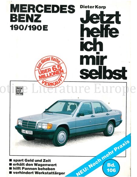 1982 - 1988 MERCEDES-BENZ 190 | 190 E (W201) REPERATURANLEITUNG DEUTSCH