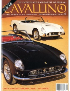 1991/1992 FERRARI CAVALLINO MAGAZINE USA 66