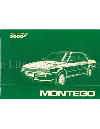 1984 AUSTIN MONTEGO INSTRUCTIEBOEKJE NEDERLANDS