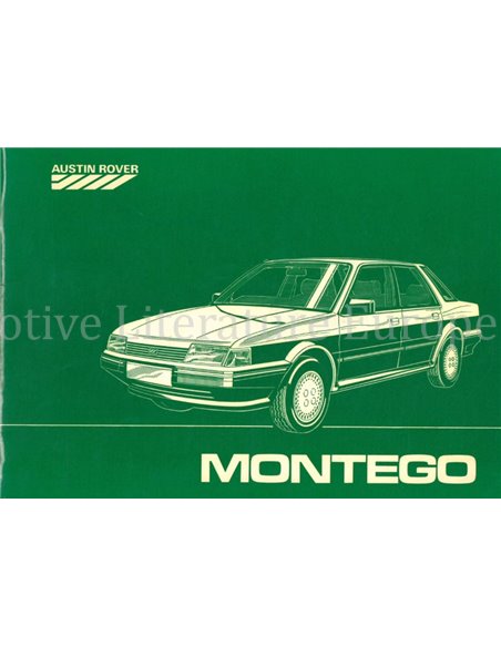 1984 AUSTIN MONTEGO INSTRUCTIEBOEKJE NEDERLANDS